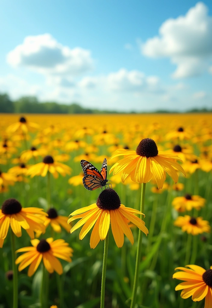 15 Long-Blooming Flowers to Enjoy for Months - 2. Black-eyed Susans (Rudbeckia hirta)