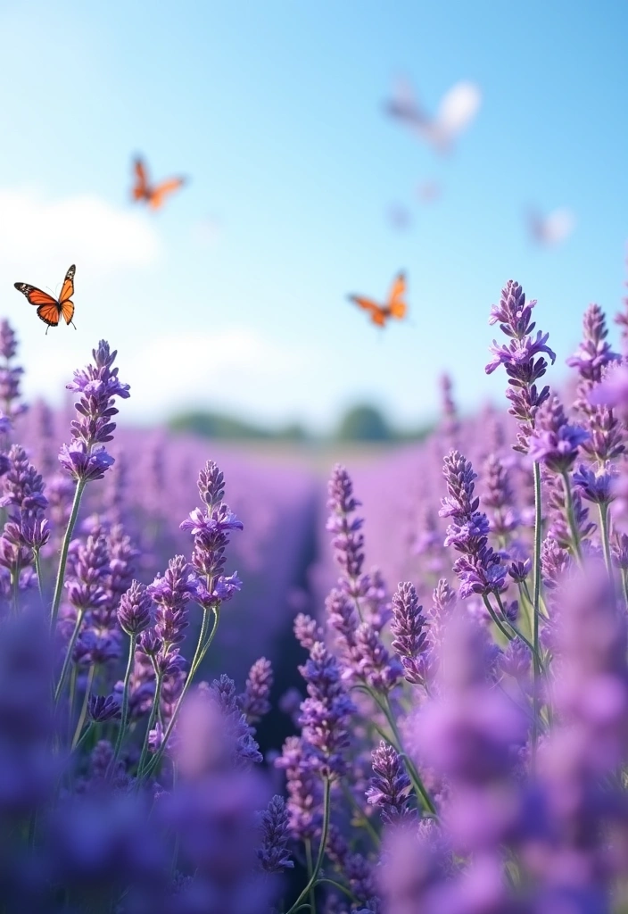 13 Attract Butterflies with These Colorful Garden Blooms - 13. Lavender