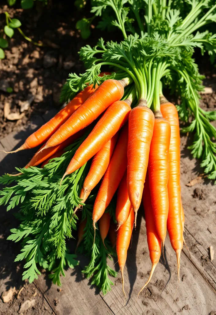 14 Heirloom Vegetables You Must Grow in your Garden - 12. Scarlet Nantes Carrot