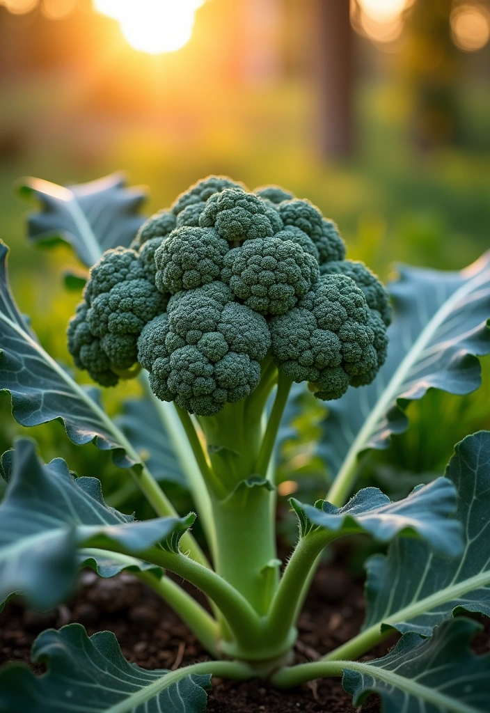 16 Fall Garden Vegetable Ideas to Grow - 10. Broccoli: The Fall Superfood