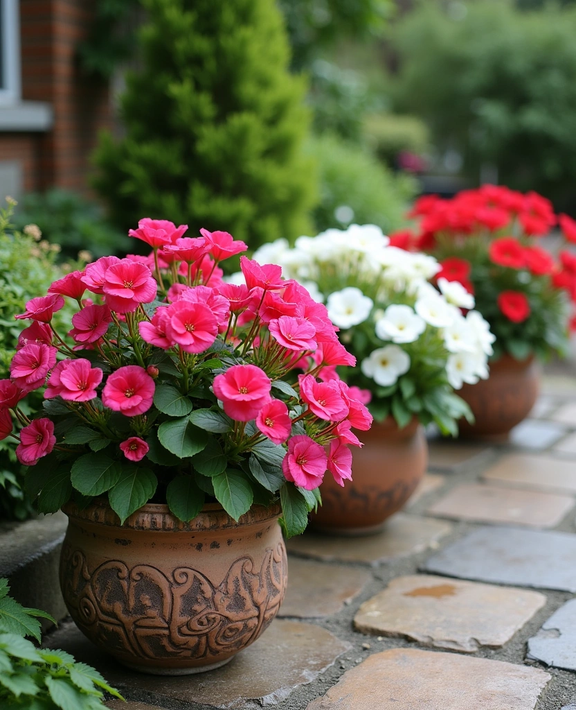 14 Gorgeous Potted Flowers to Transform Your Patio Instantly - 6. Bright Begonias