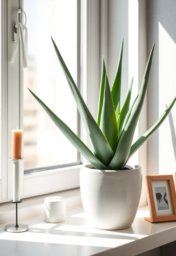 12 Indoor Houseplants for Every Room - 12. Aloe Vera (Aloe barbadensis miller)