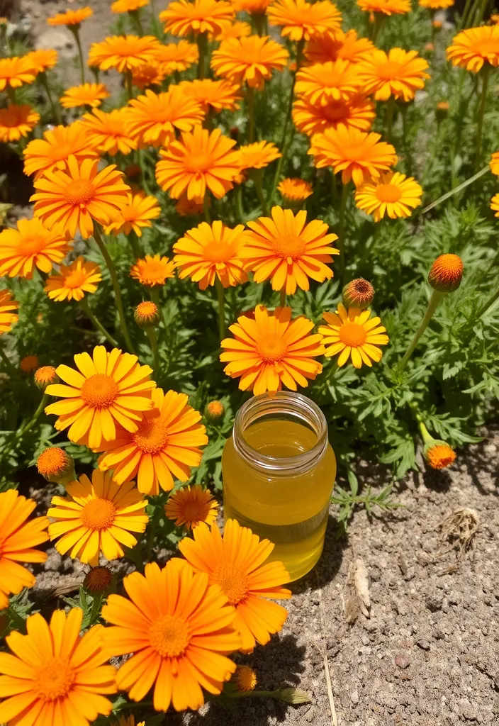 16 Healing Herbal Plants That Will Transform Your Health Naturally  - 11. Calendula (Calendula officinalis)