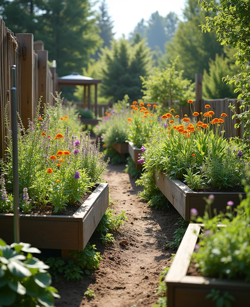 10 Fun and Inexpensive Raised Garden Bed Ideas Your Family Will Love! - 10. Wildlife-Friendly Gardens