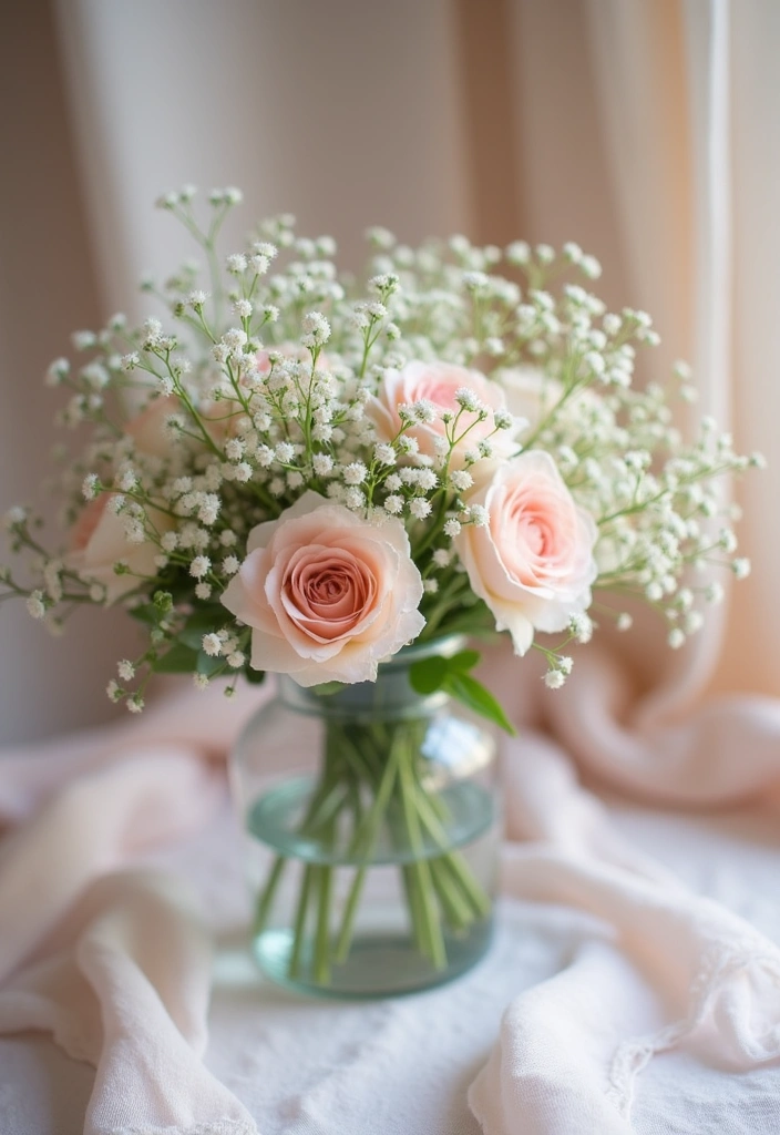 14 Choosing the Right Flower Color for Your Space - 8. Soft Pastels for Subtle Elegance