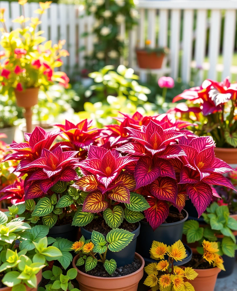 16 Lush and Easy Care Container Plants That Thrill - 12. Coleus