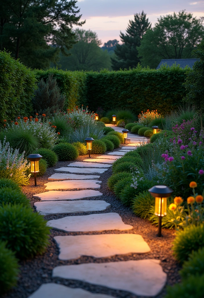 15 Backyard Walkway Ideas to Transform Your Garden - 6. Curved Pathways for Flow