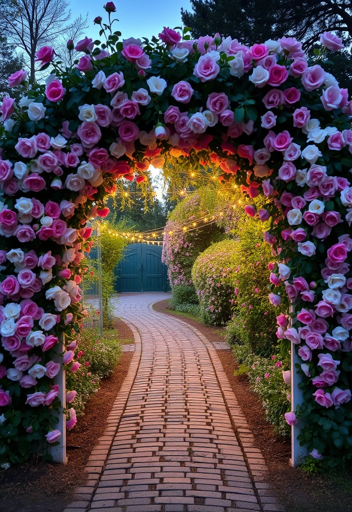 Enchanted Rose Archway