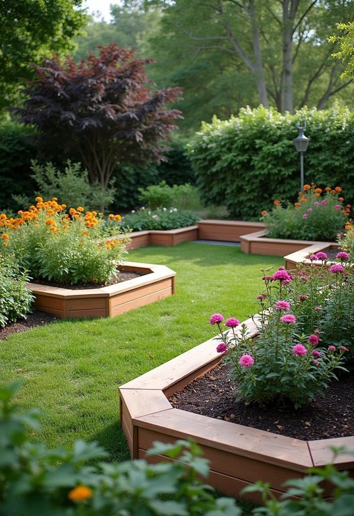 20 Garden Border Ideas for Curb Appeal - 20. Multi-Functional Borders