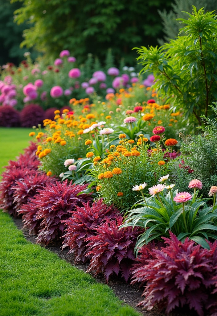 Colorful and Textured Plant Combinations