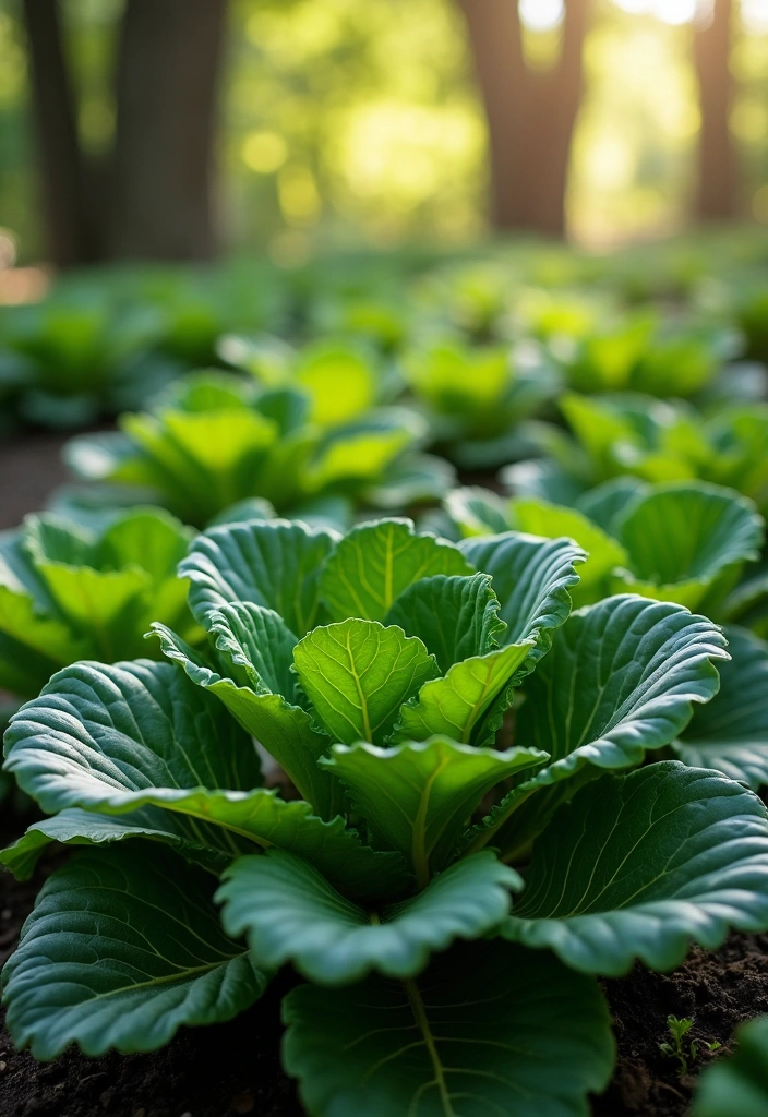 16 Fall Garden Vegetable Ideas to Grow - 13. Collard Greens: Southern Comfort Food