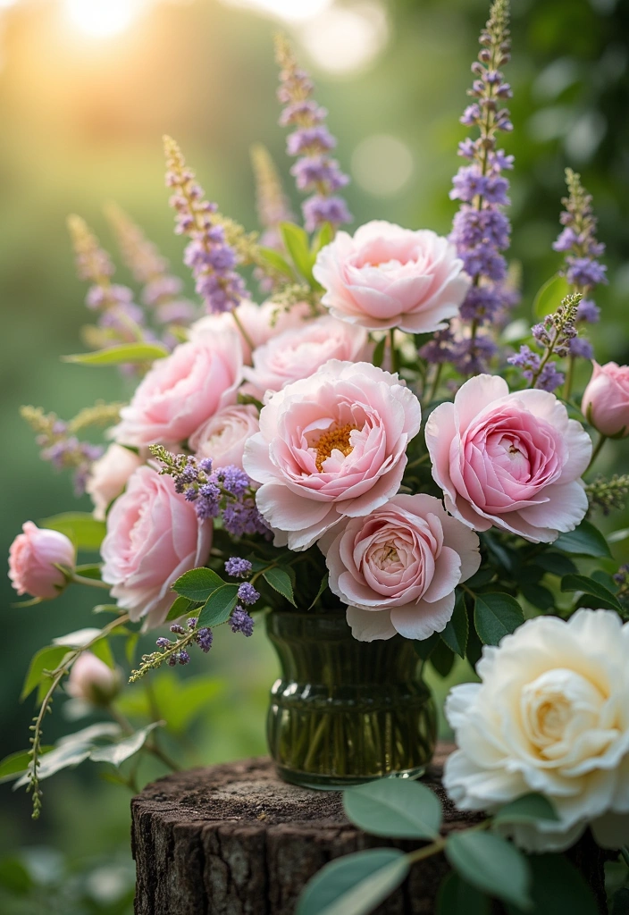 10 Creative Flower Combination Ideas for Your Garden - 5. Soft Pastels for a Romantic Look