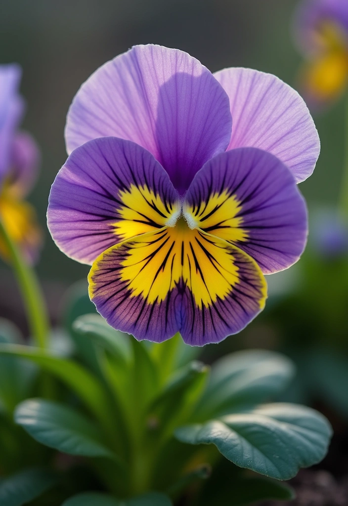 12 Easy Flowers to Plan Your First Garden (Beginner's Guide to Gorgeous Blooms!) - 4. Pansies: Delicate Faces