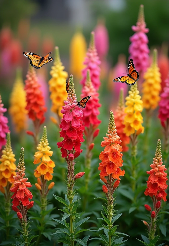 13 Attract Butterflies with These Colorful Garden Blooms - 12. Snapdragon