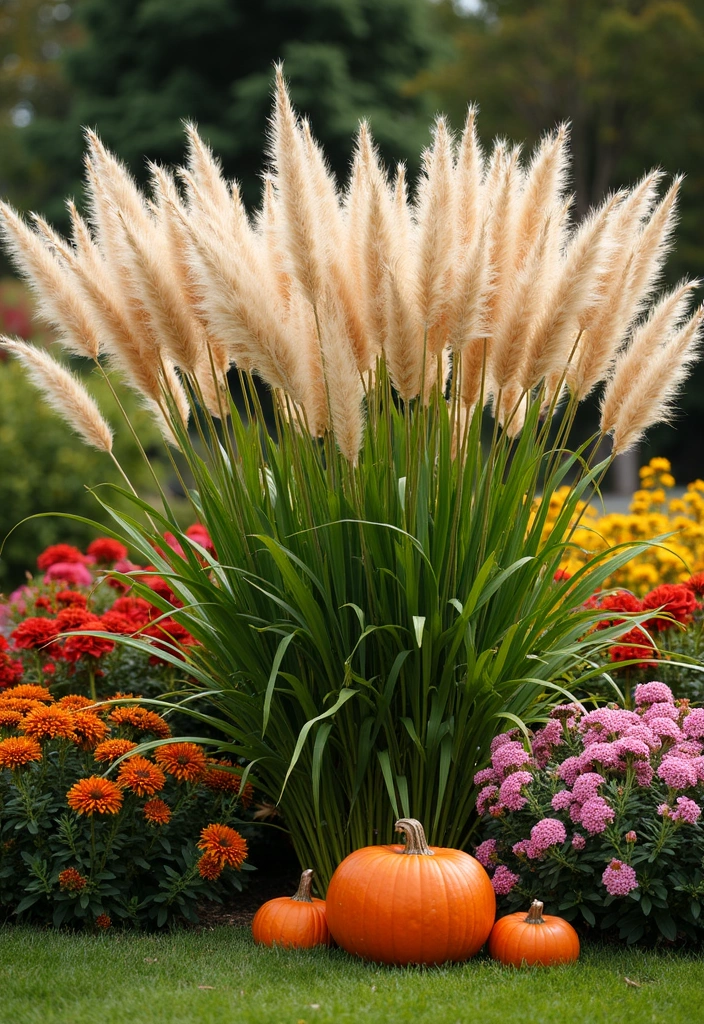 16 Fall Garden Decor Ideas to Inspire - 10. Ornamental Grasses