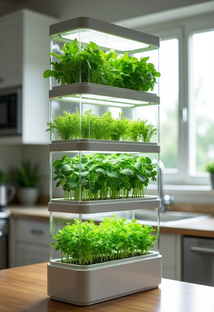 13 Tips for Vertical Gardening Ideas - 9. Consider a Hydroponic System