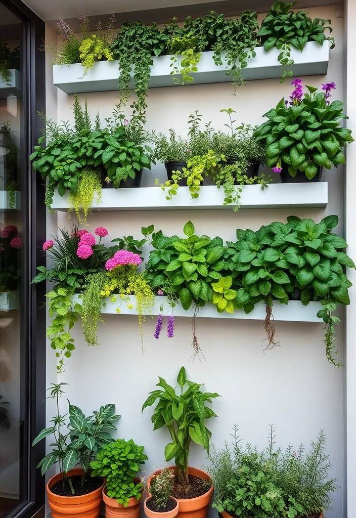 15 Container Plants for Privacy That Will Transform Your Outdoor Space! - 15. Vertical Gardens for an Innovative Approach