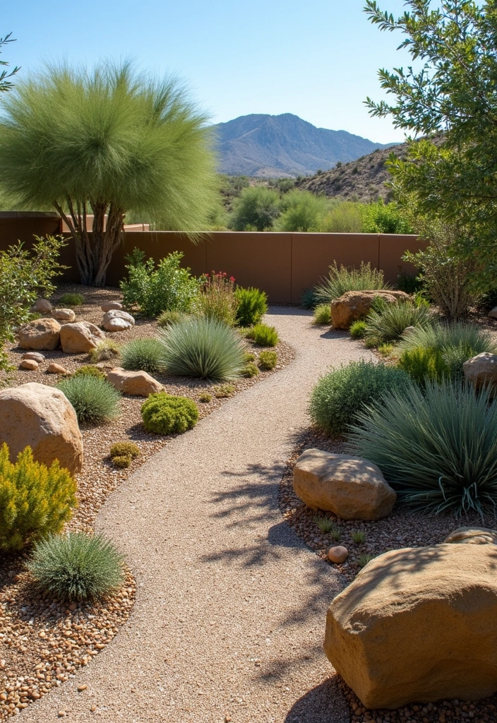 16 Front Yard Landscape Ideas to Inspire - 12. Xeriscaping