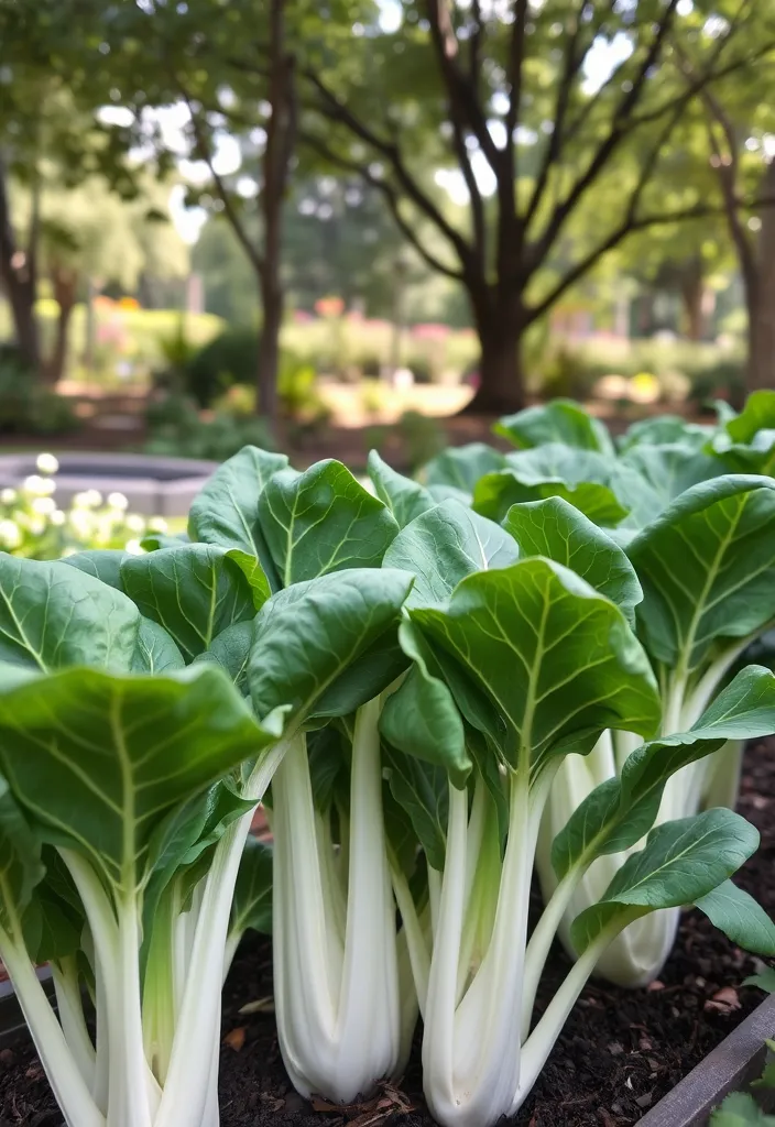 12 Vegetables That Will Grow Like Crazy in the Shade - 9. Bok Choy: A Flavorful Asian Green