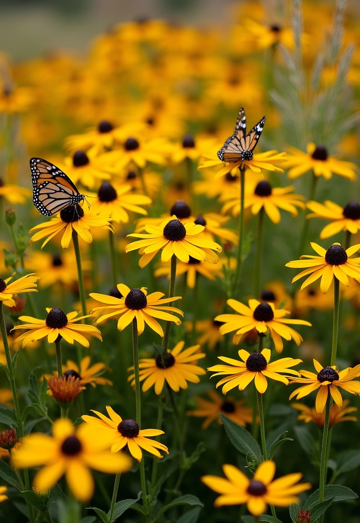 8 Drought-Tolerant Flowers for Dry Climates - 3. Black-eyed Susan (Rudbeckia)