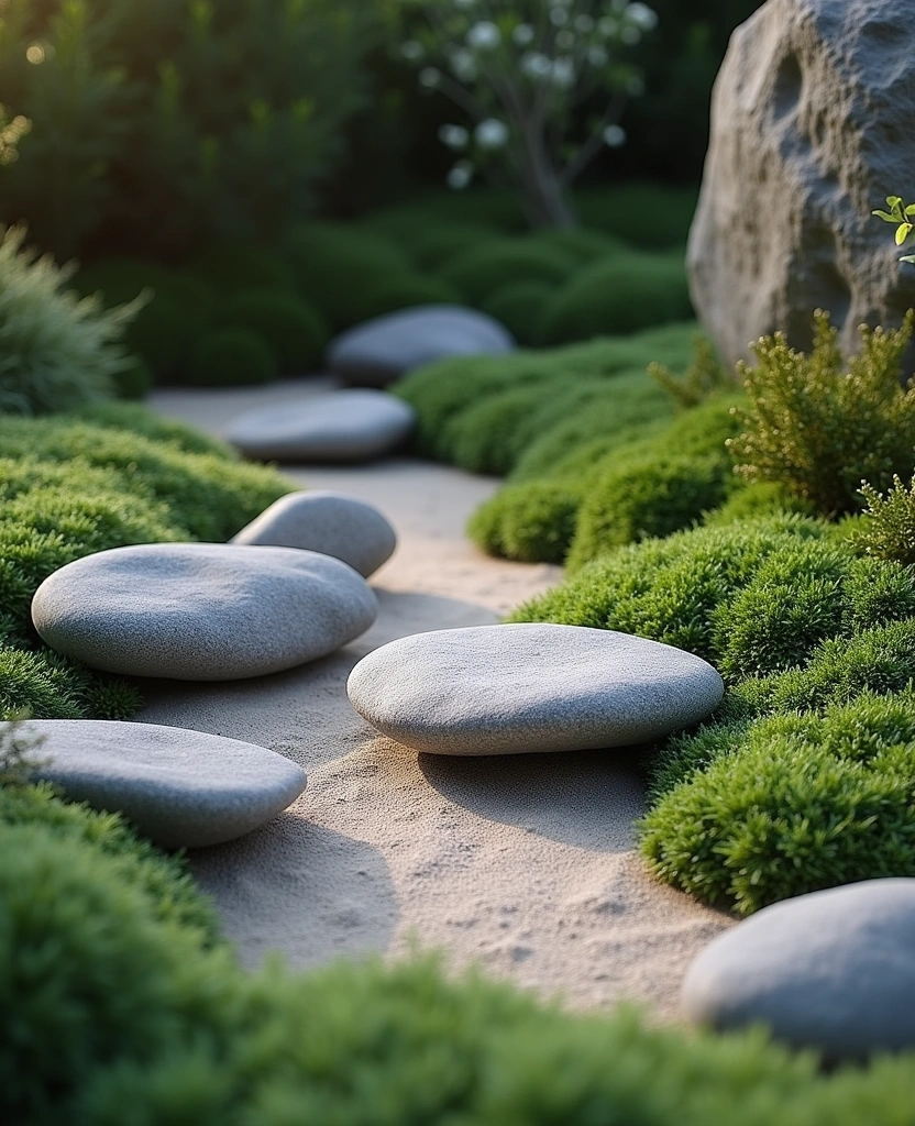 12 Container Meditation Garden Ideas for Peaceful Spaces  - 5. Minimalist Rock Garden