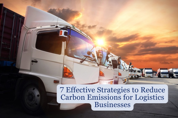 Effective Strategies to Reduce Carbon Emissions for Logistics Businesses