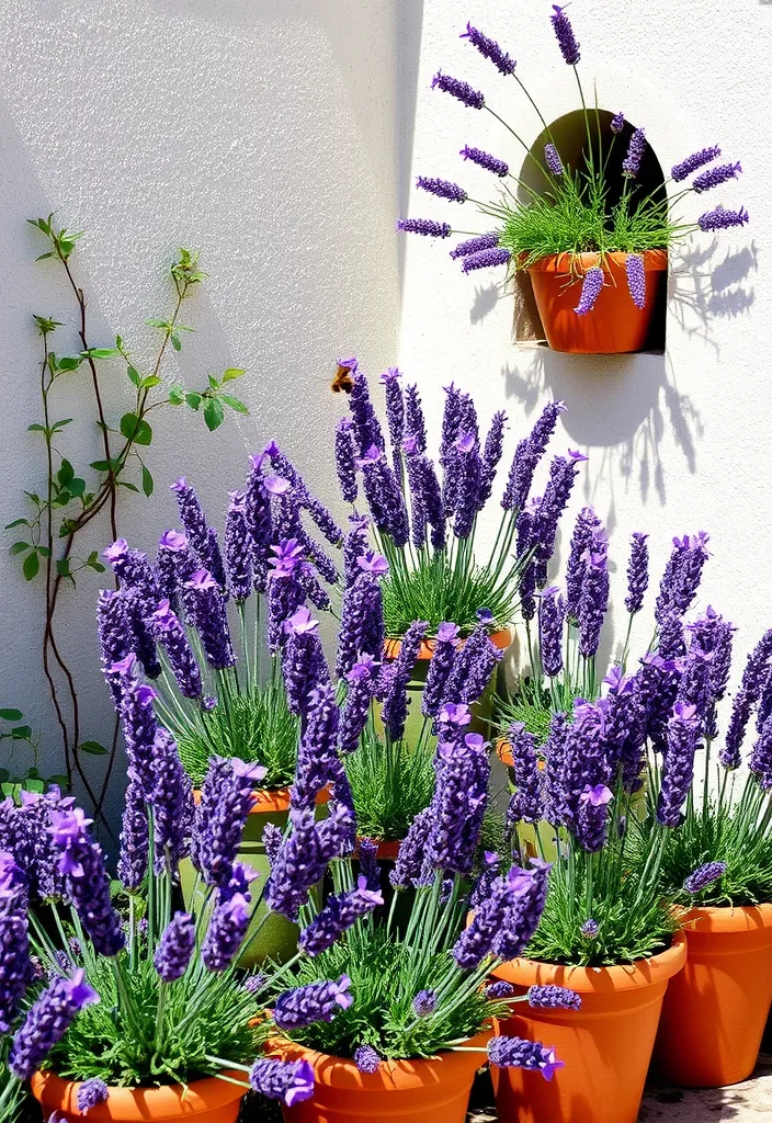 15 Container Plants for Privacy That Will Transform Your Outdoor Space! - 2. Lavender for Fragrance and Beauty