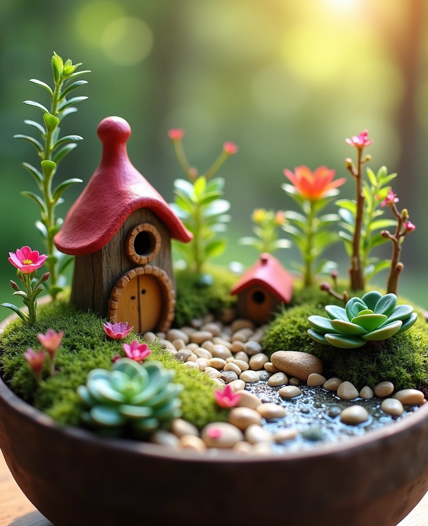 12 Container Meditation Garden Ideas for Peaceful Spaces  - 10. Fairy Garden Containers