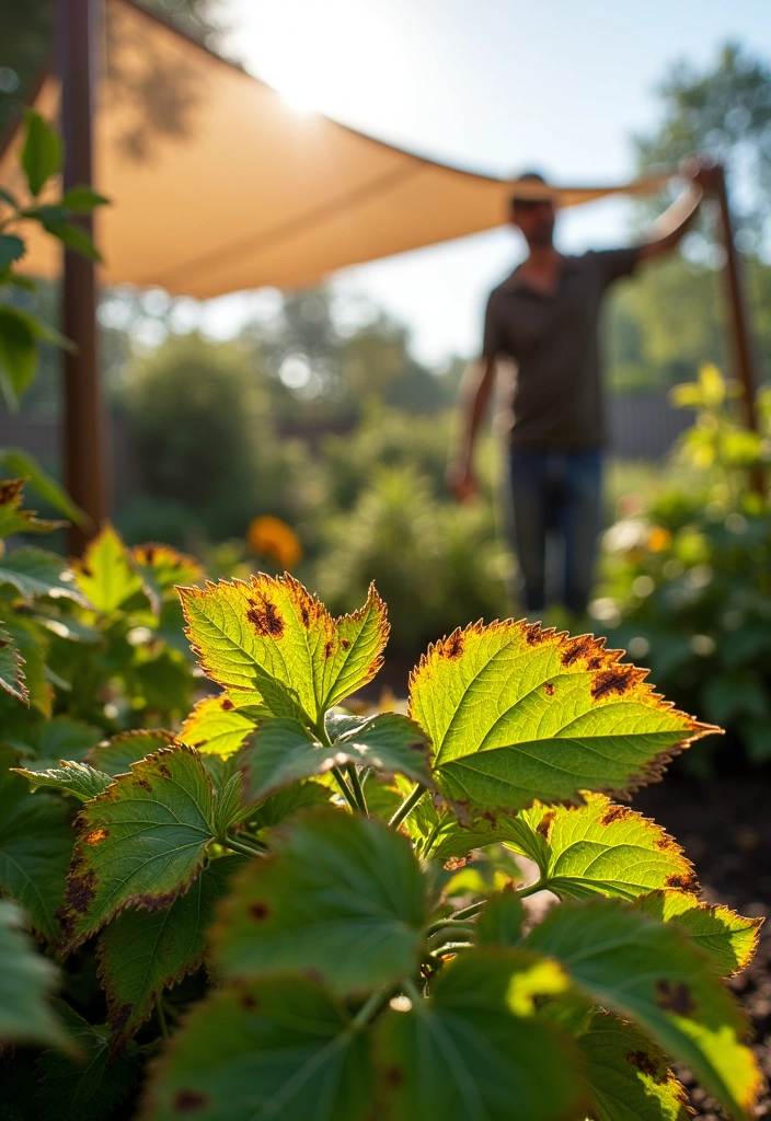 10 Common Garden Problems & How to Fix Them - 9. Sunburnt Plants