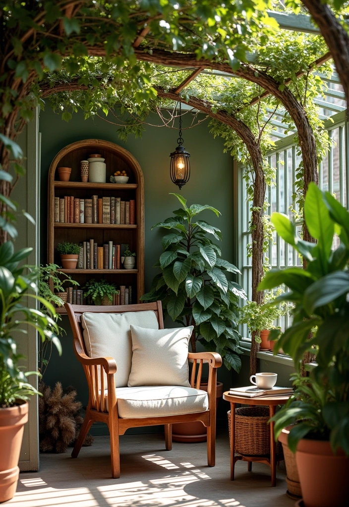 19 Garden Nook Ideas for Relaxation - 1. Cozy Reading Corner