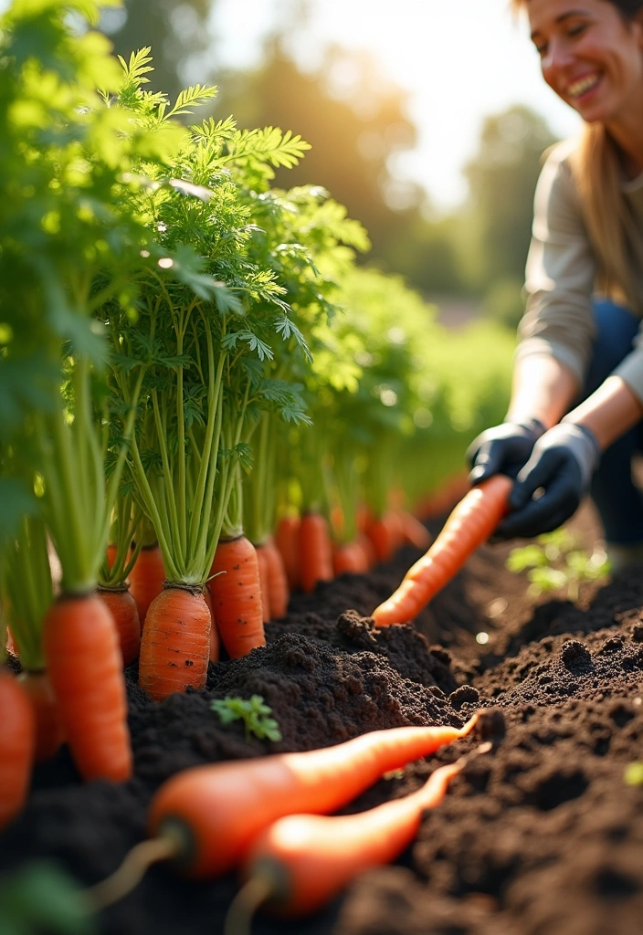 10 Best Vegetables to Grow in Full Sun - 6. Carrots