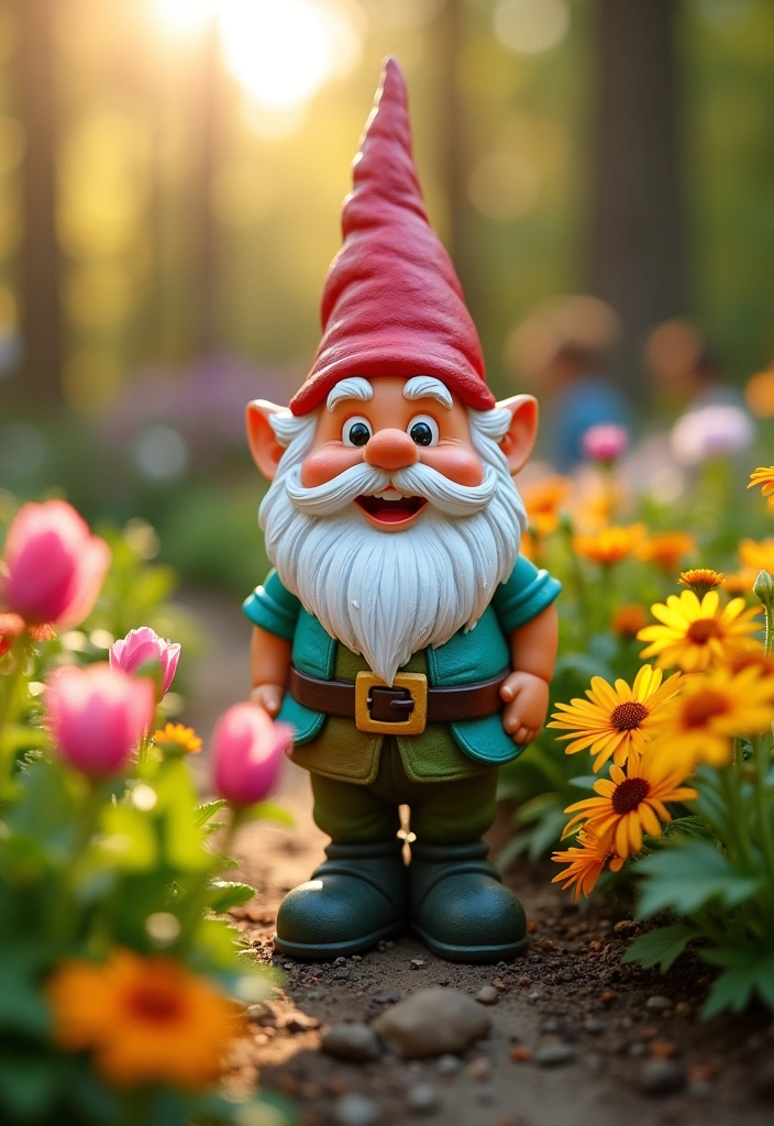 Whimsical Garden Gnomes