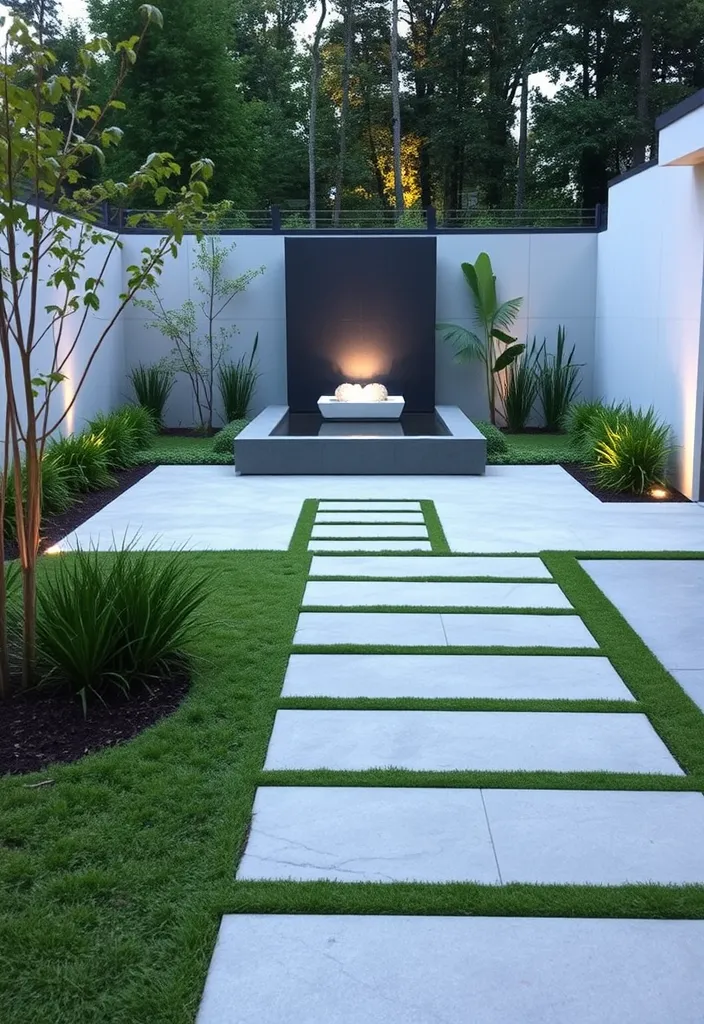 9 Stunning Backyard Garden Design Ideas That Will Transform Your Outdoor Oasis! - 2. Modern Minimalist Landscape