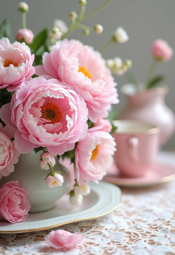 14 Choosing the Right Flower Color for Your Space - 5. Playful Pinks for Whimsy and Charm