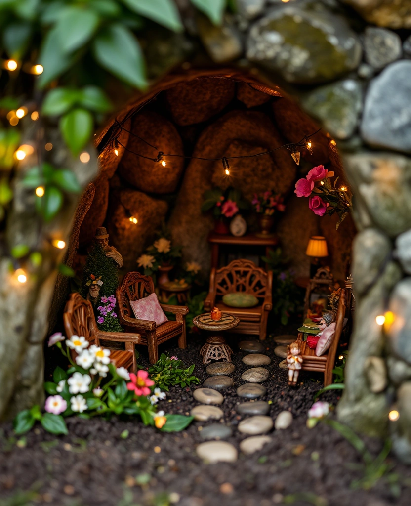 14 Cottage Core Garden Decor Ideas - 8. Enchanted Fairy Garden