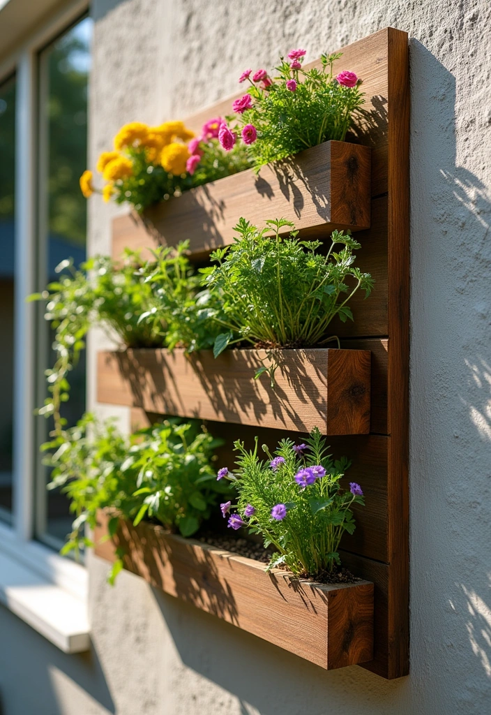 13 Tips for Vertical Gardening Ideas - 2. Utilize Vertical Planters