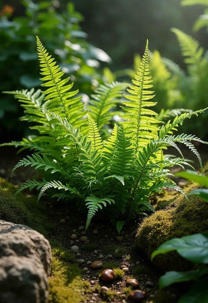 9 Best Plants for a Shade Garden - 2. Ferns