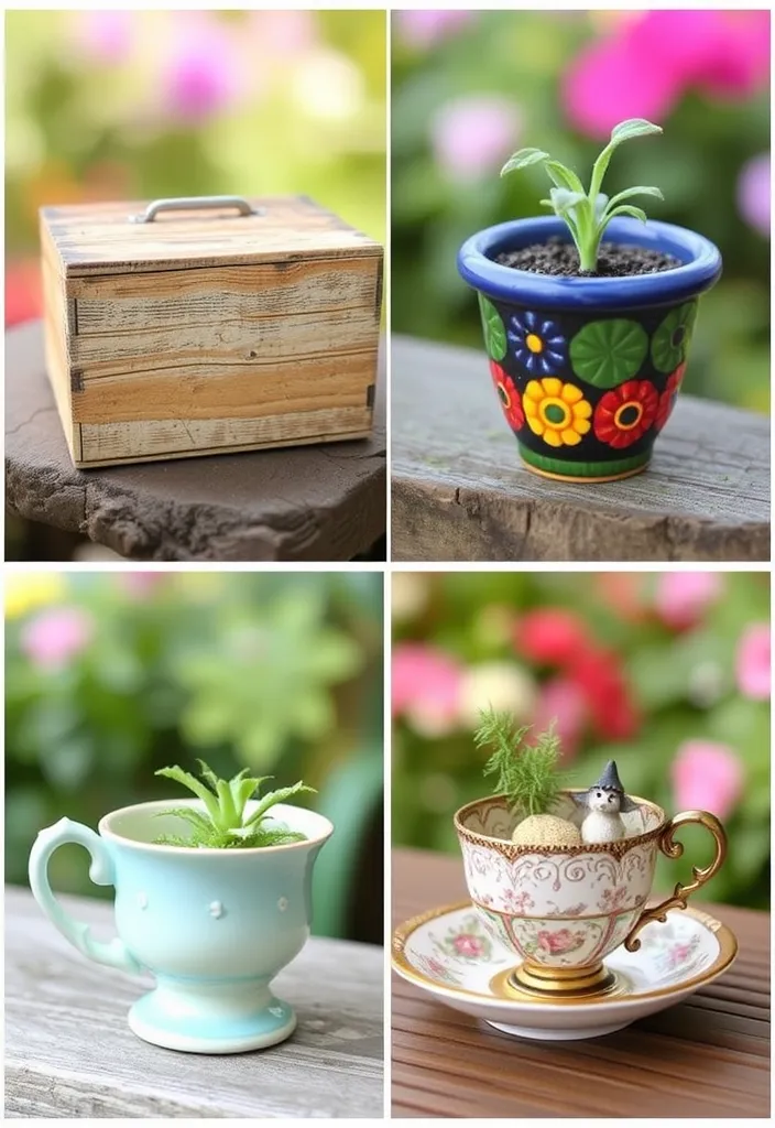 How to Create a Fairy Mini Garden? Your Complete Guide to Enchantment Awaits! - Choose the Perfect Container