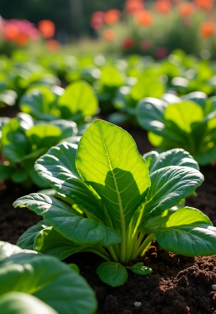 10 Best Vegetables to Grow in Full Sun - 9. Spinach