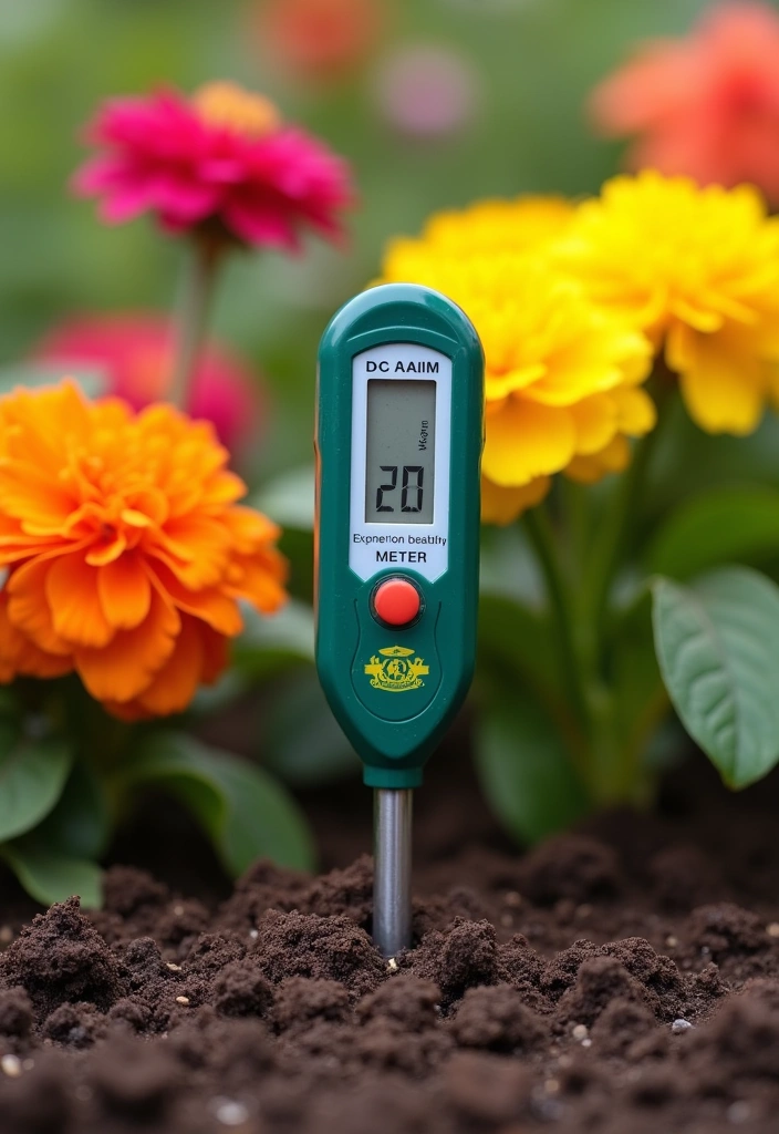 9 Essential Tools for Flower Gardening Success - 6. Soil Moisture Meter