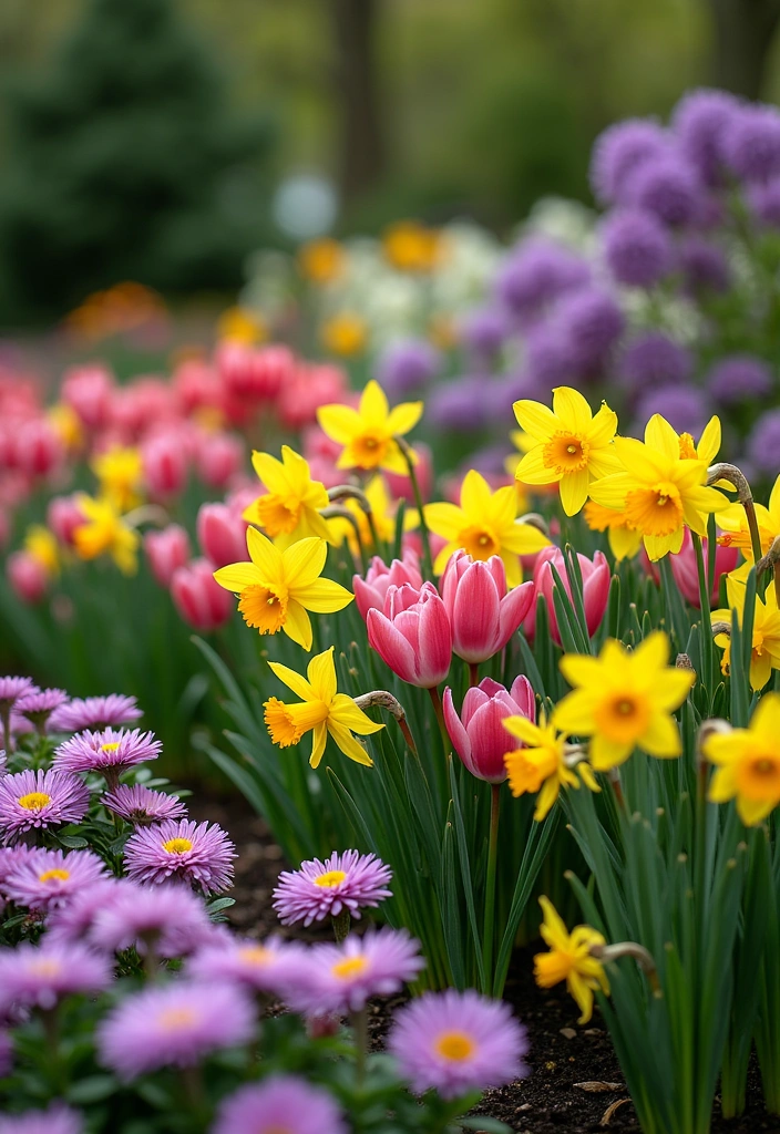 10 Creative Flower Combination Ideas for Your Garden - 9. Seasonal Blooms for Year-Round Color