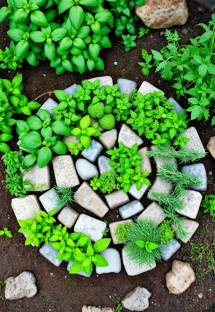 Herb Spiral Garden