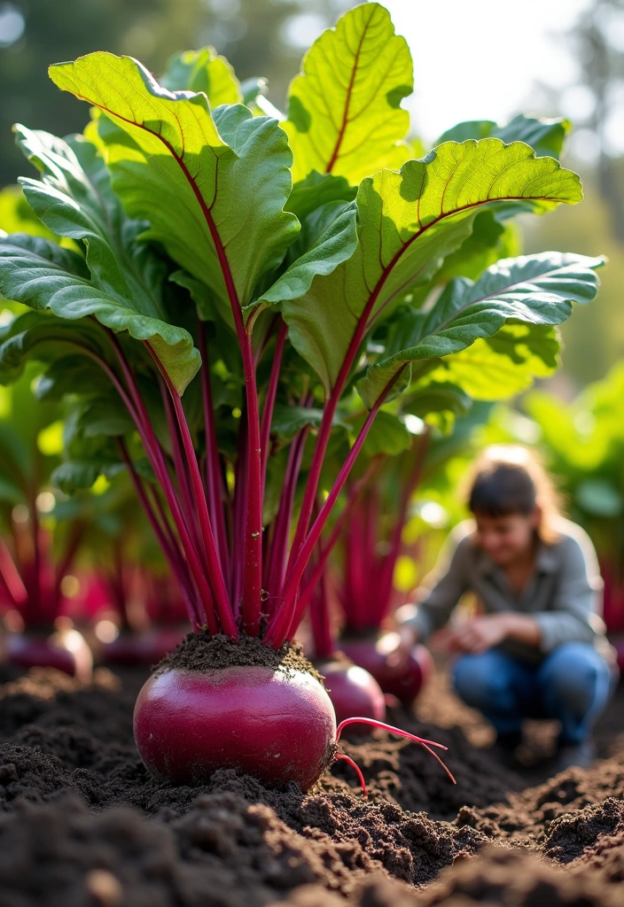 10 Best Vegetables to Grow in Full Sun - 10. Beets