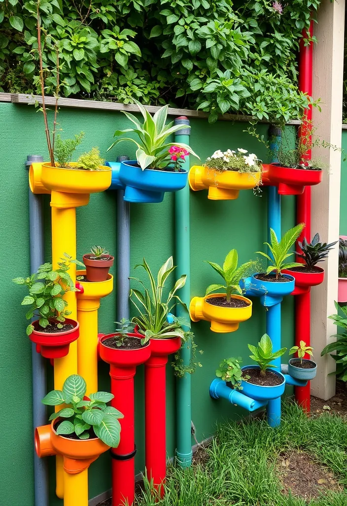 20 Inexpensive Raised Garden Bed Ideas You’ll Wish You Knew Sooner! - 20. DIY PVC Pipe Gardens