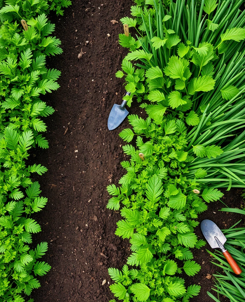 8 Plant Combinations for Companion Planting - 2. Carrots and Onions