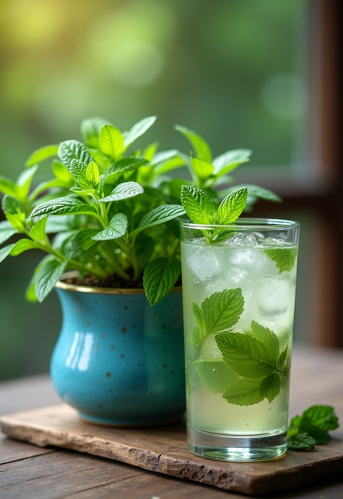 Best Herbs to Grow in Containers Indoors - 2. Mint