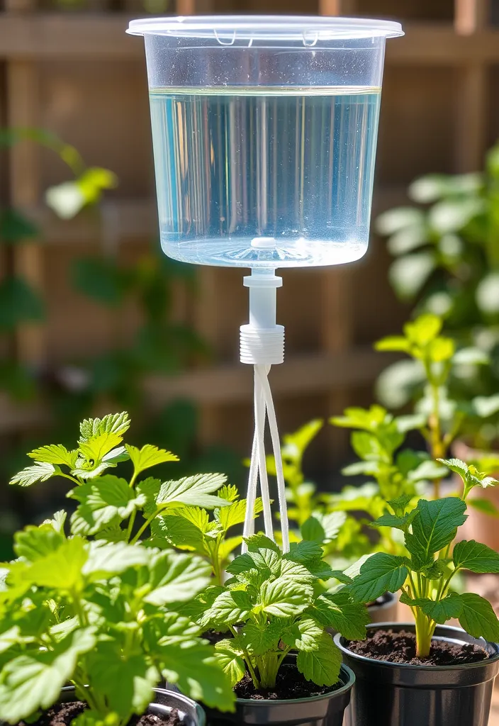 12 Genius DIY Self-Watering Systems for Your Vegetable Garden  - 7. The Wick System