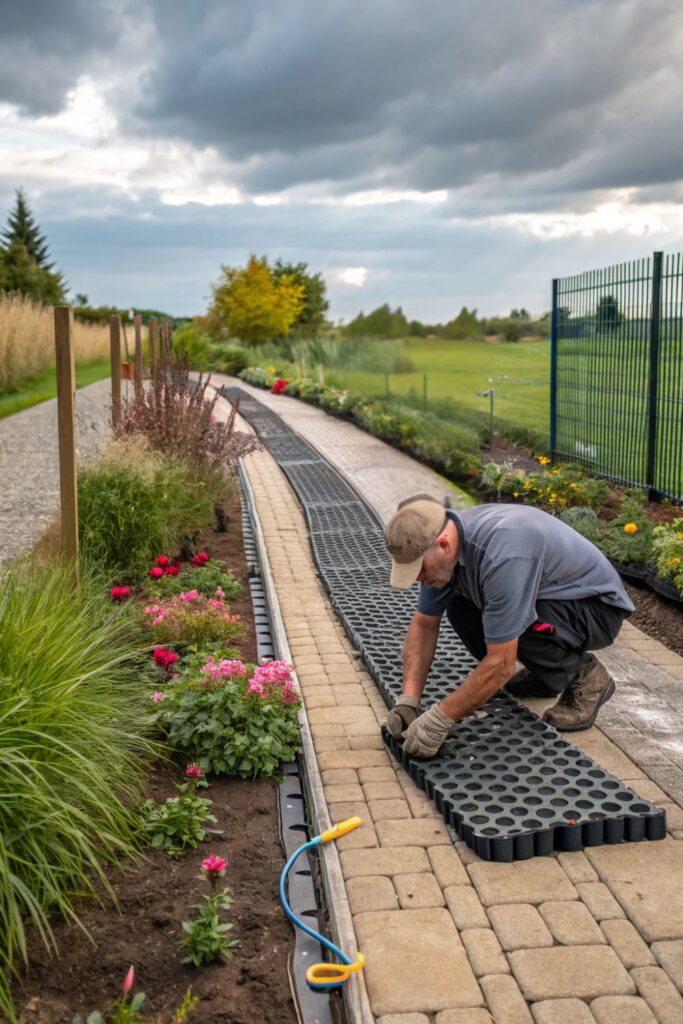 Install Drainage Tiles