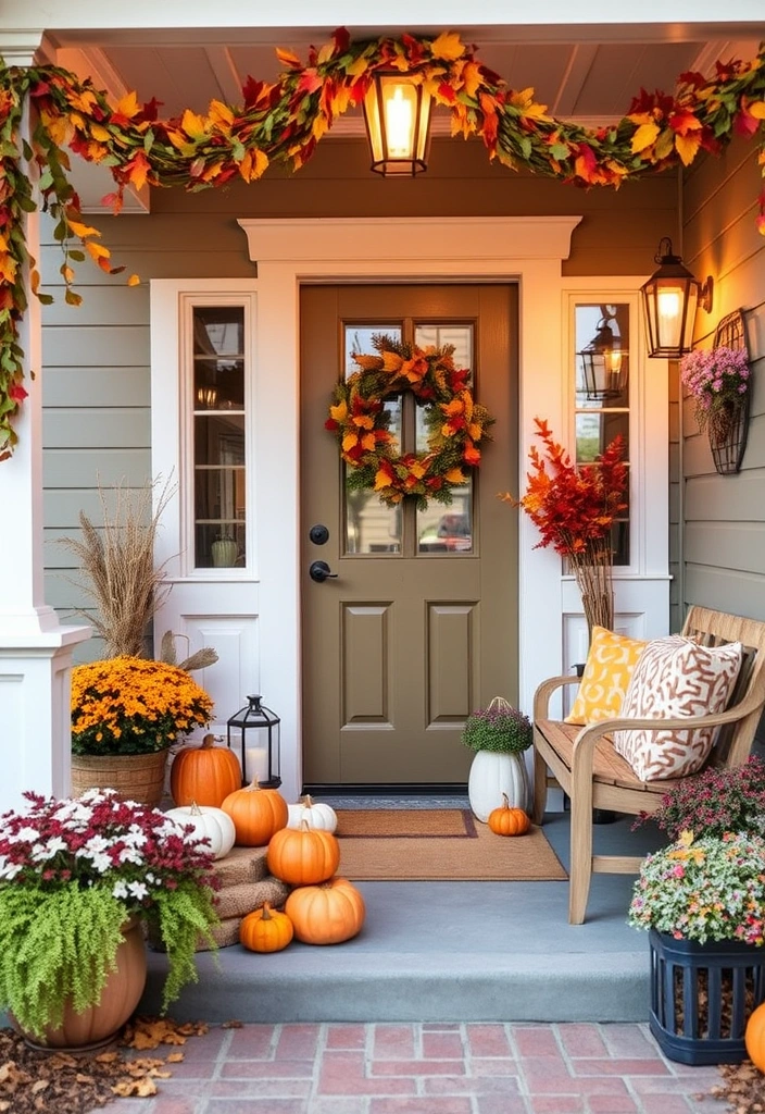 Seasonal Decor with Faux Plants