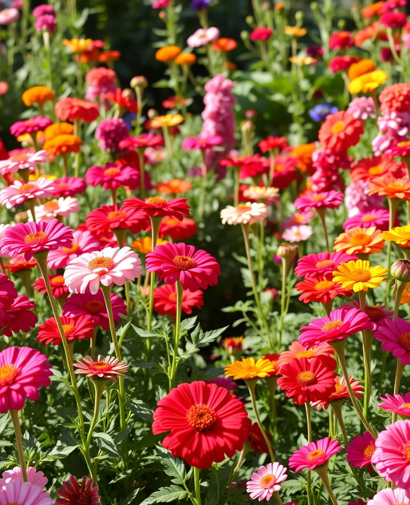 12 Easy Zinnia and Snapdragon Garden Ideas - 8. Seasonal Displays